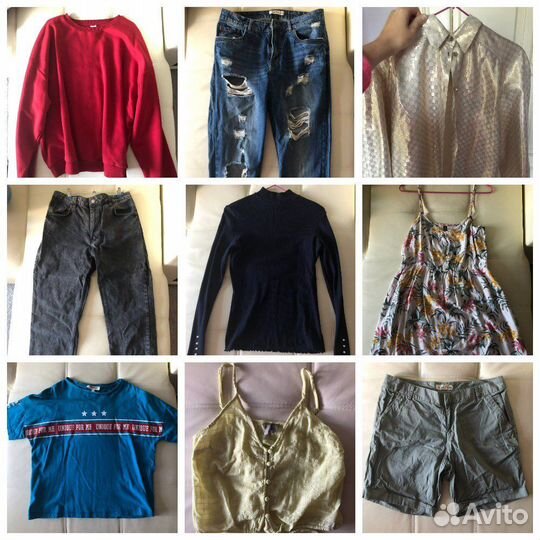 Одежда женская размеры S-M-L, 18 вещей