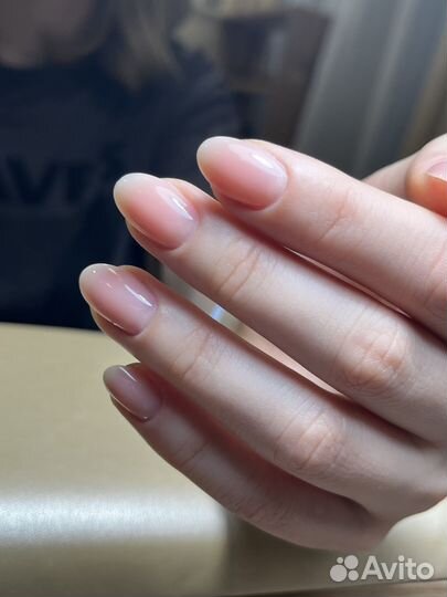 Маникюр наращивание ногтей