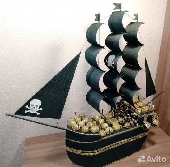 Парусник ручной работы