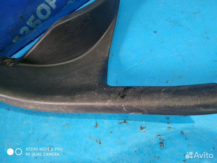 Накладка на порог Kia Rio 3 седан G4FC 2015