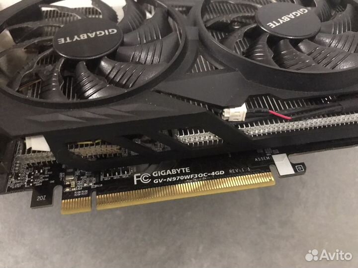 Видеокарта gtx 970 4gb