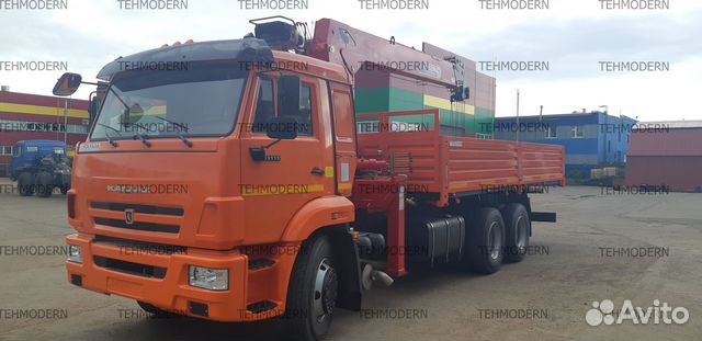 КАМАЗ 65115-23094-48 с КМУ, 2024