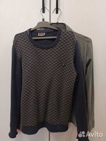 Рубашка и джемпер на подростка