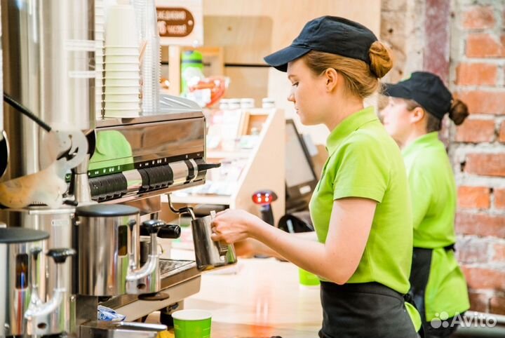 Удобный график.Подработка.Питание.Сотрудник в кафе