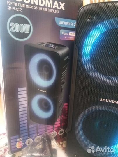 Колонка портативная soundmax SM-PS4202