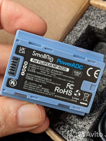 Аккумулятор для Fujifilm SmallRig NP-W235