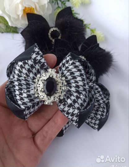 Бантики, ручная работа