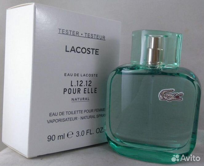 Тестер Lacoste Elle Natural лакост женские духи