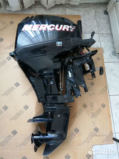 Лодочный мотор Mercuri 15 f 4 х тактный 2008 год