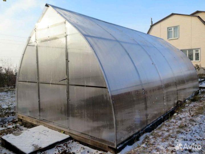 Теплица 2 двери и 2 форточки