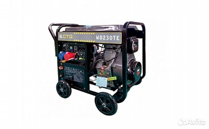 Дизельный сварочный генератор CTG WD230TE