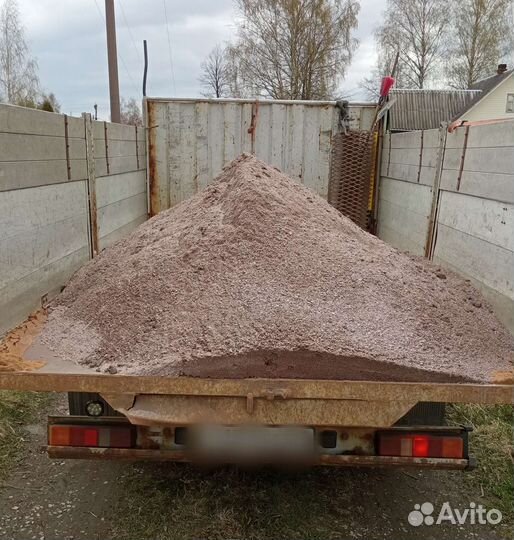 Песок щебень земля отсев