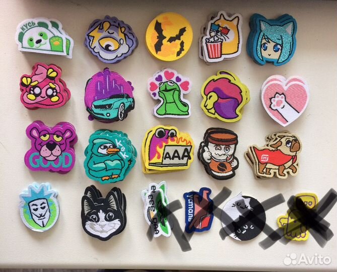 Стикерсы магнит поштучно