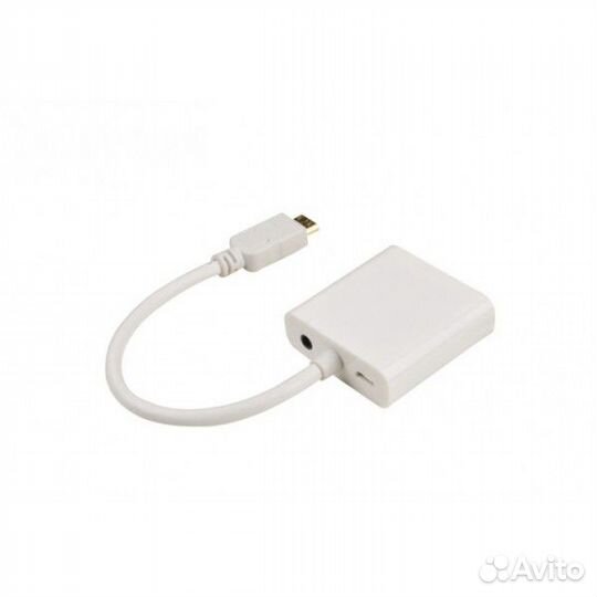 Переходник hdmi-VGA/AUX/micro USB