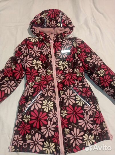 Курточка демисезонная 116, тёплая