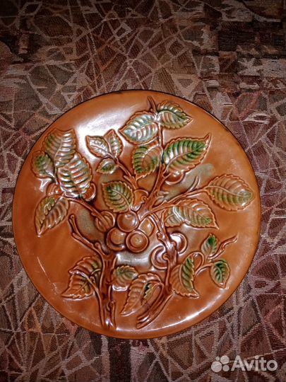 Тарелка настенная СССР