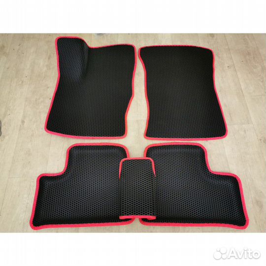 Коврики Ева с ботами LADA Granta комплект в салон