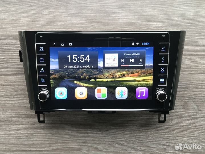 Магнитола Nissan Qashqai 2 + физические кнопки