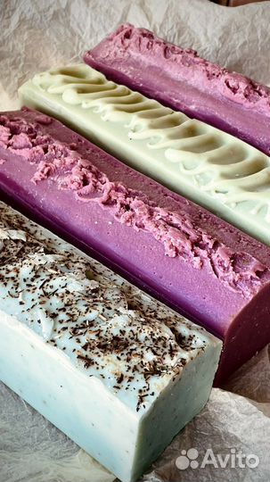 Мыло ручной работы Ремесленное сварено с нуля