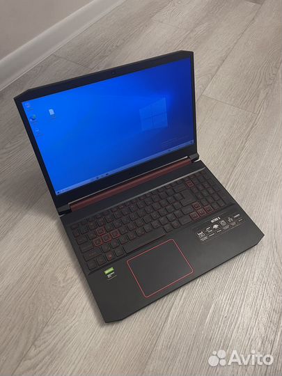 Игровой нотбук Acer nitro i7 (9th) nvidia GTX 16gb