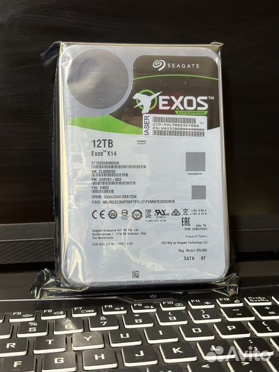 12 TB HDD seagate exos X14
