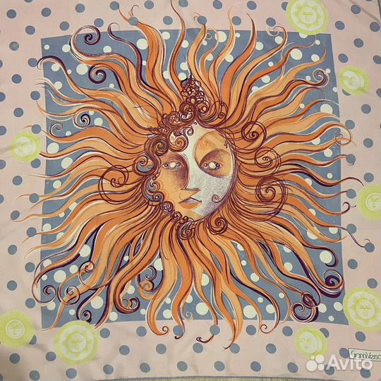 Шелковый платок Gianni Versace оригинал винтаж