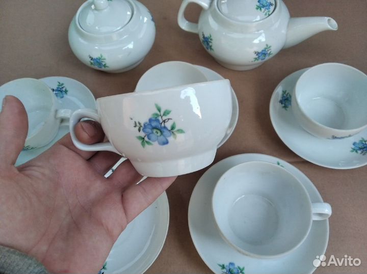 Чайный сервиз СССР вербилки