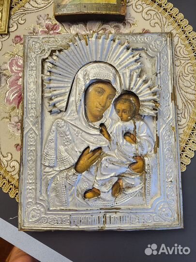 Старинные иконы, складни