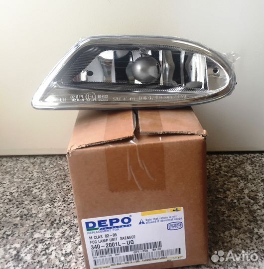Фара противотуманная Мерседес w 163 комплект
