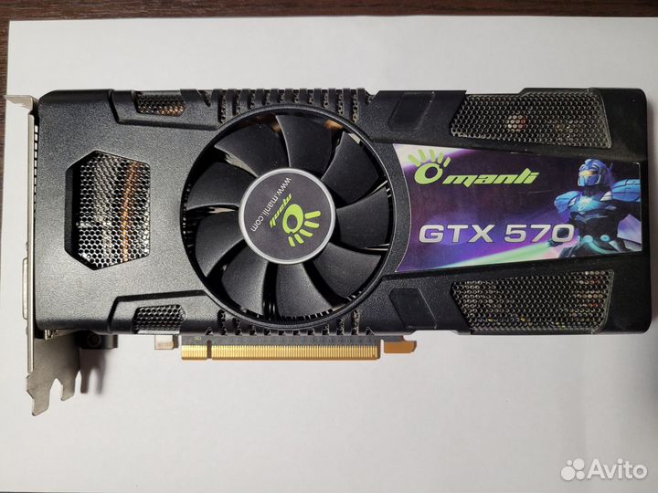 Видеокарта Nvidia gtx 570