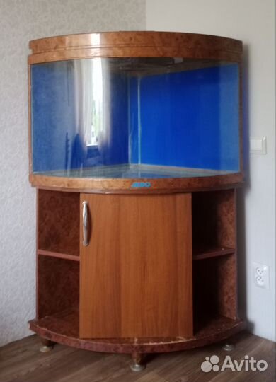 Аквариум 250 л. с тумбой