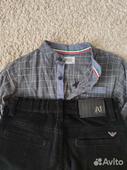 Рубашка и брюки Armani Jeans 5-6 лет