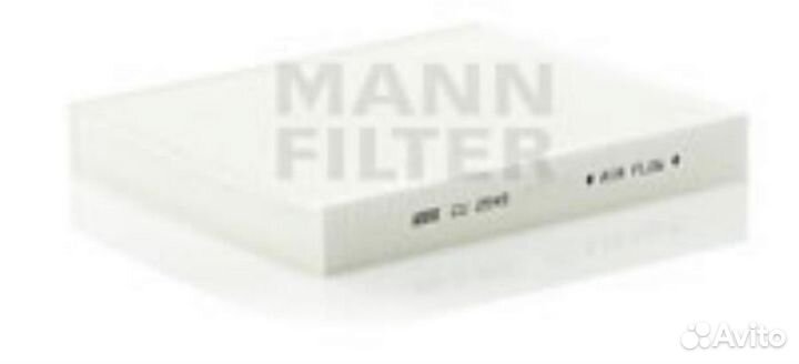 Mann-filter CU2545 Фильтр салонный skoda fabia 00