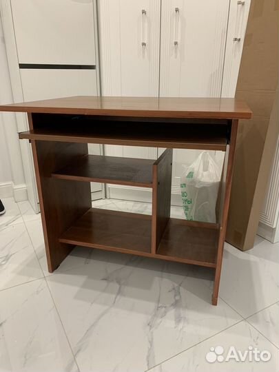 Компьютерный стол 60х80 вишня