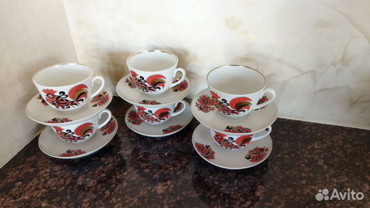 Набор чайных пар