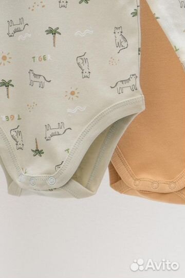 Полукомбинезон детский Crockid К 63 (зеленый, 74)