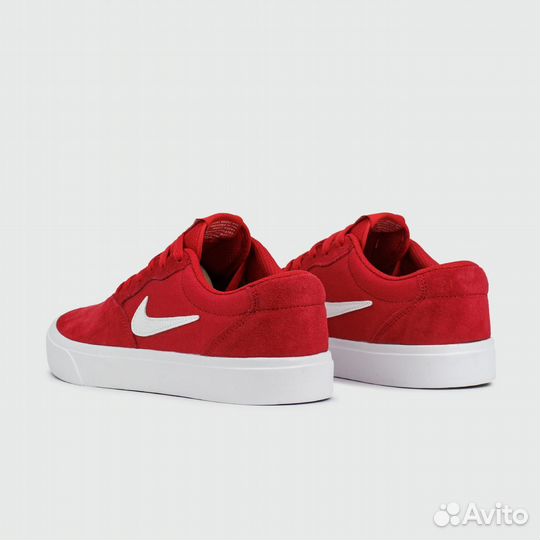 Nike SB Chron Suede Red White