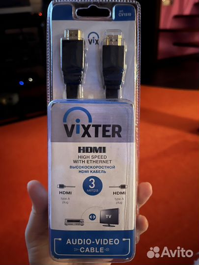 Кабель hdmi Vixter With Ethernet CV1510