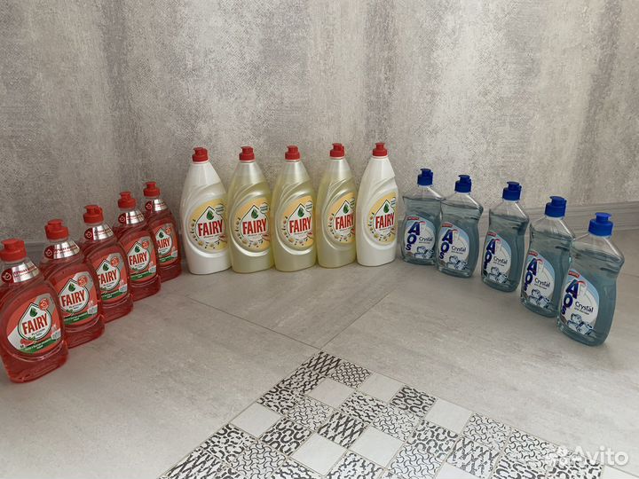 Средства для мытья посуды Fairy, AOS