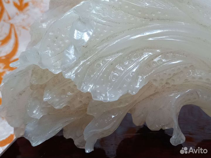 Старинная китайская скульптура19в резьба капуста