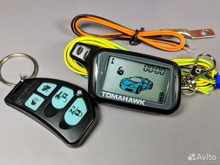 Автосигнализация с автозапуском Tomahawk Х5 новая