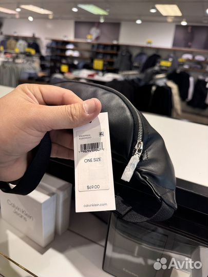 Calvin klein сумка поясная