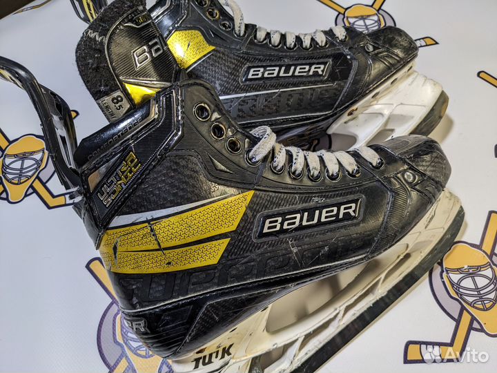 Коньки bauer supreme ultrasonic хоккейные sr 8.5