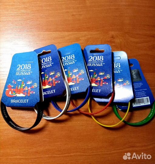 Силиконовый браслет чм по футболу 2018 Россия fifa