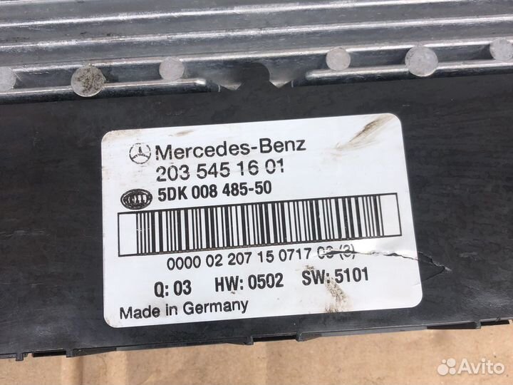 Сам блок блок sam передний Mercedes w203 с203
