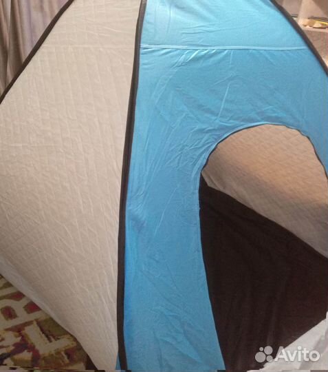 Палатка зимняя 3-х слойная, 3 места. Новая