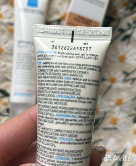 La roche posay effaclar крем корректирующий