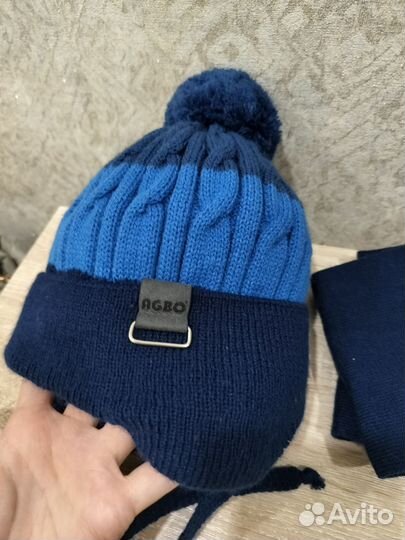 Новая зимняя шапочка 46-48 размер