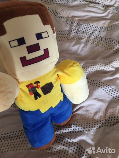 Мягкая игрушка Стив из майнкрафта