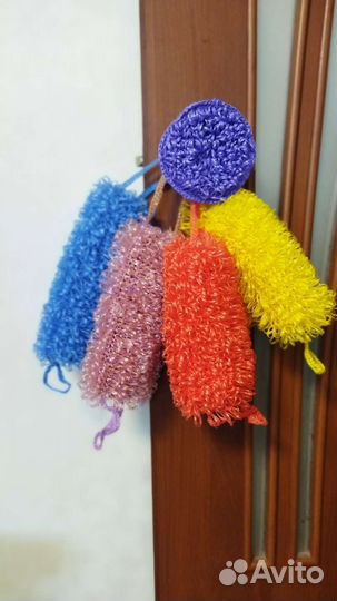 Мочалка ручной работы